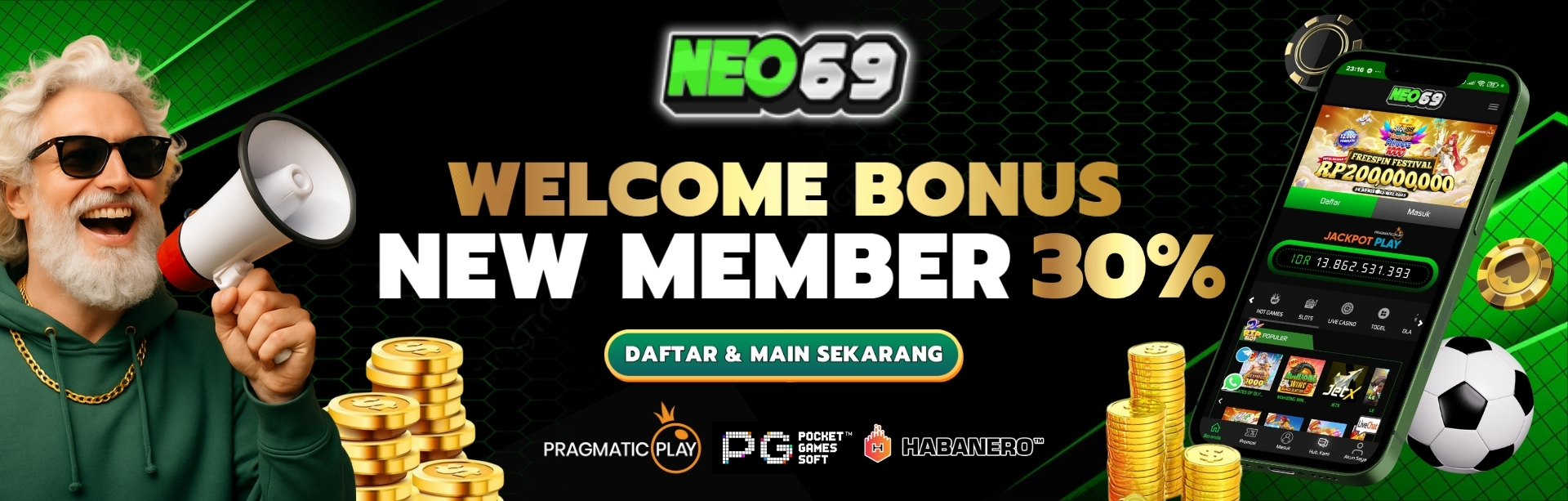 RTP Tergacor Trik Main Sampai Slot NEO69 Menang Terus